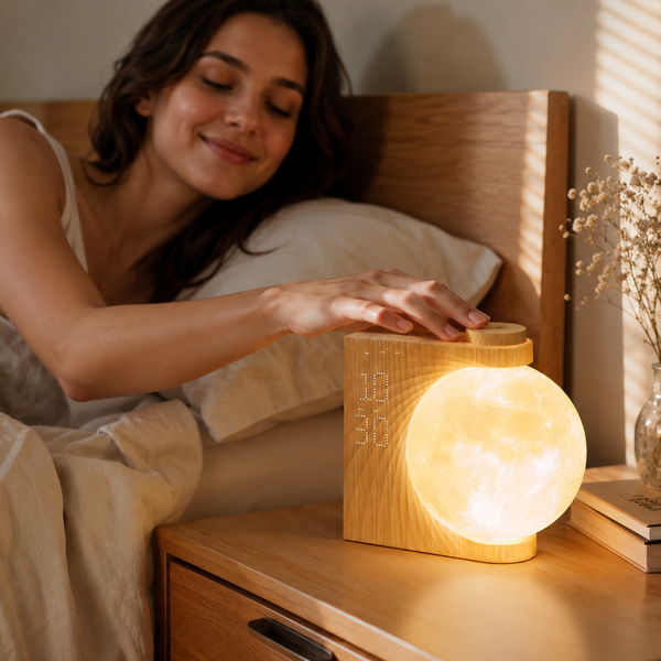 RESTORA Lunar Light Alarm Clock