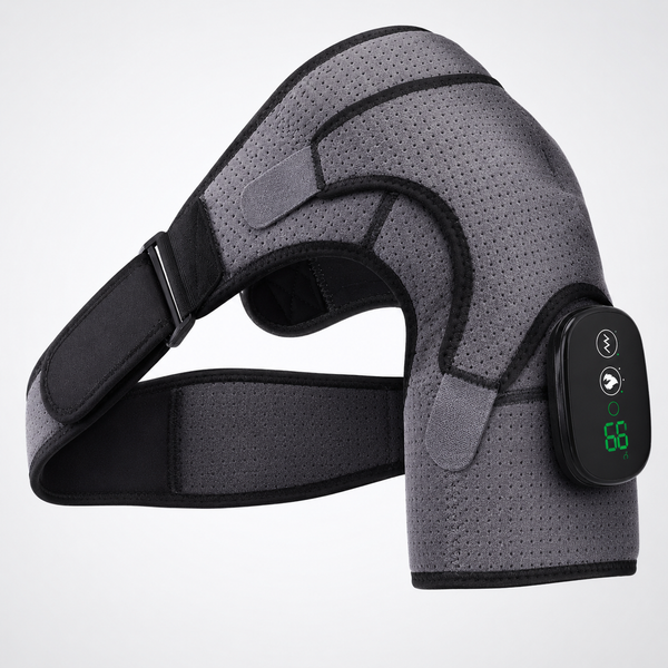 RESTORA Heated Shoulder Wrap with Massage Panel