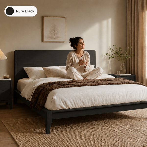 RESTORA Japanese Joinery Bamboo Bed Frame - Signature Full Size