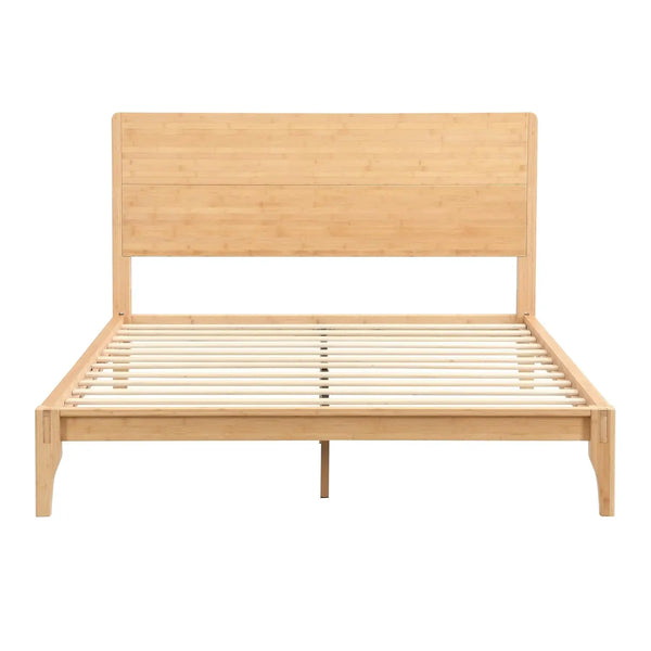 RESTORA Japanese Joinery Bamboo Bed Frame - Signature Full Size