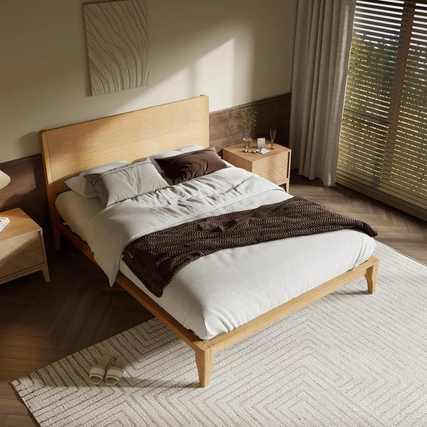 RESTORA Japanese Joinery Bamboo Bed Frame - Signature Full Size