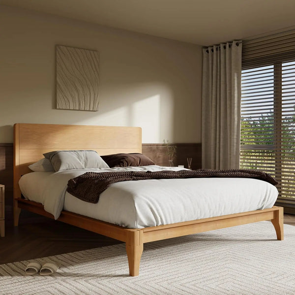 RESTORA Japanese Joinery Bamboo Bed Frame - Signature Full Size