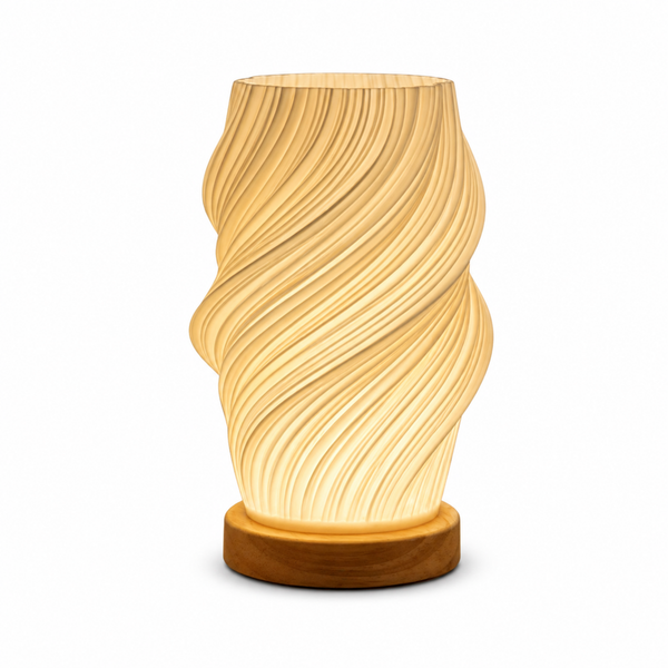 RESTORA Bedside Spiral-Style Lamp