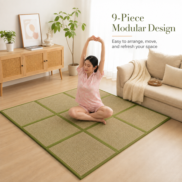 RESTORA Modular Japanese Tatami Floor Mat