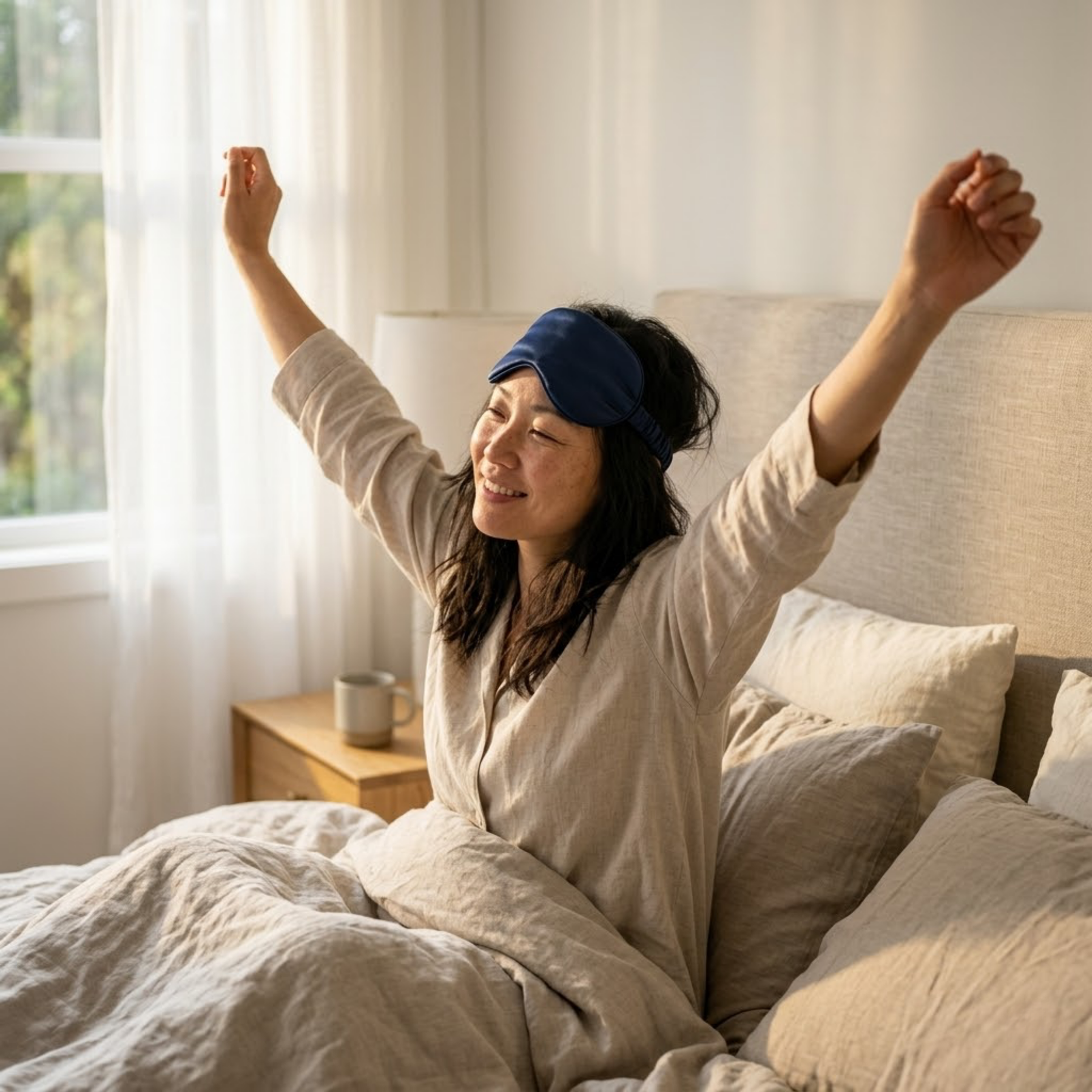 Comfortable, soothing essentials designed to support the way you wind down and settle in.