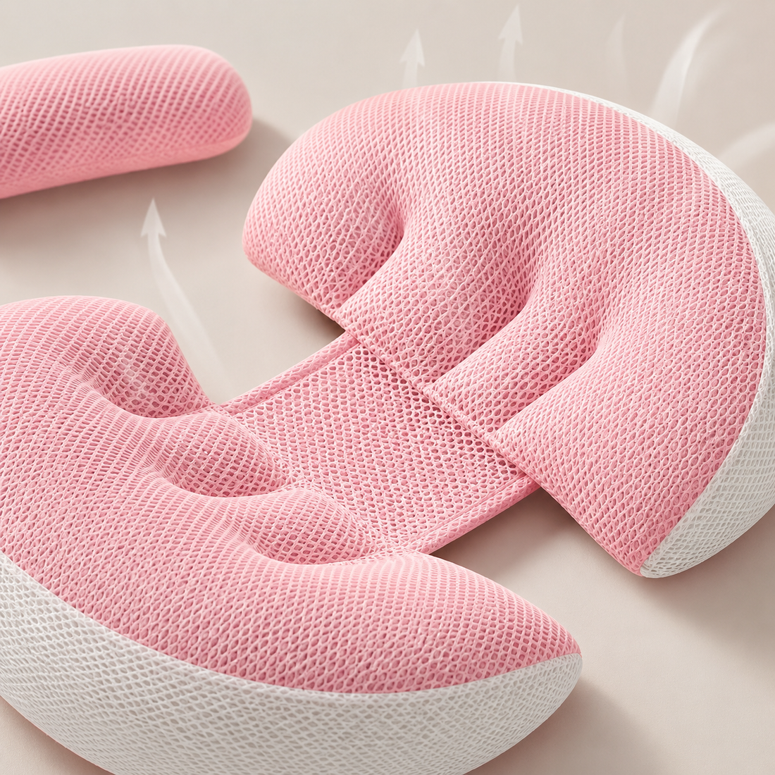 RESTORA pregnancy pillow close up image