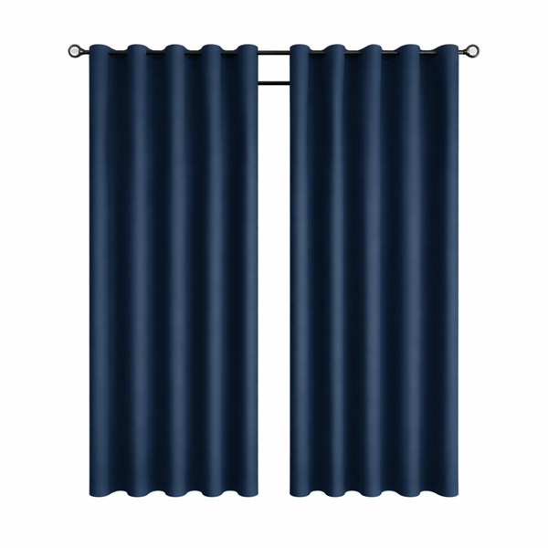 RESTORA Blackout Sleep Curtains – Privacy Drapes for a Darker, More Restful Bedroom (100cm)
