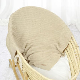 RESTORA Knitted Soft Stroller Wrap Blanket