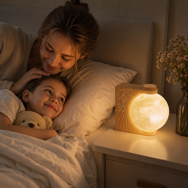 RESTORA Lunar Light Alarm Clock
