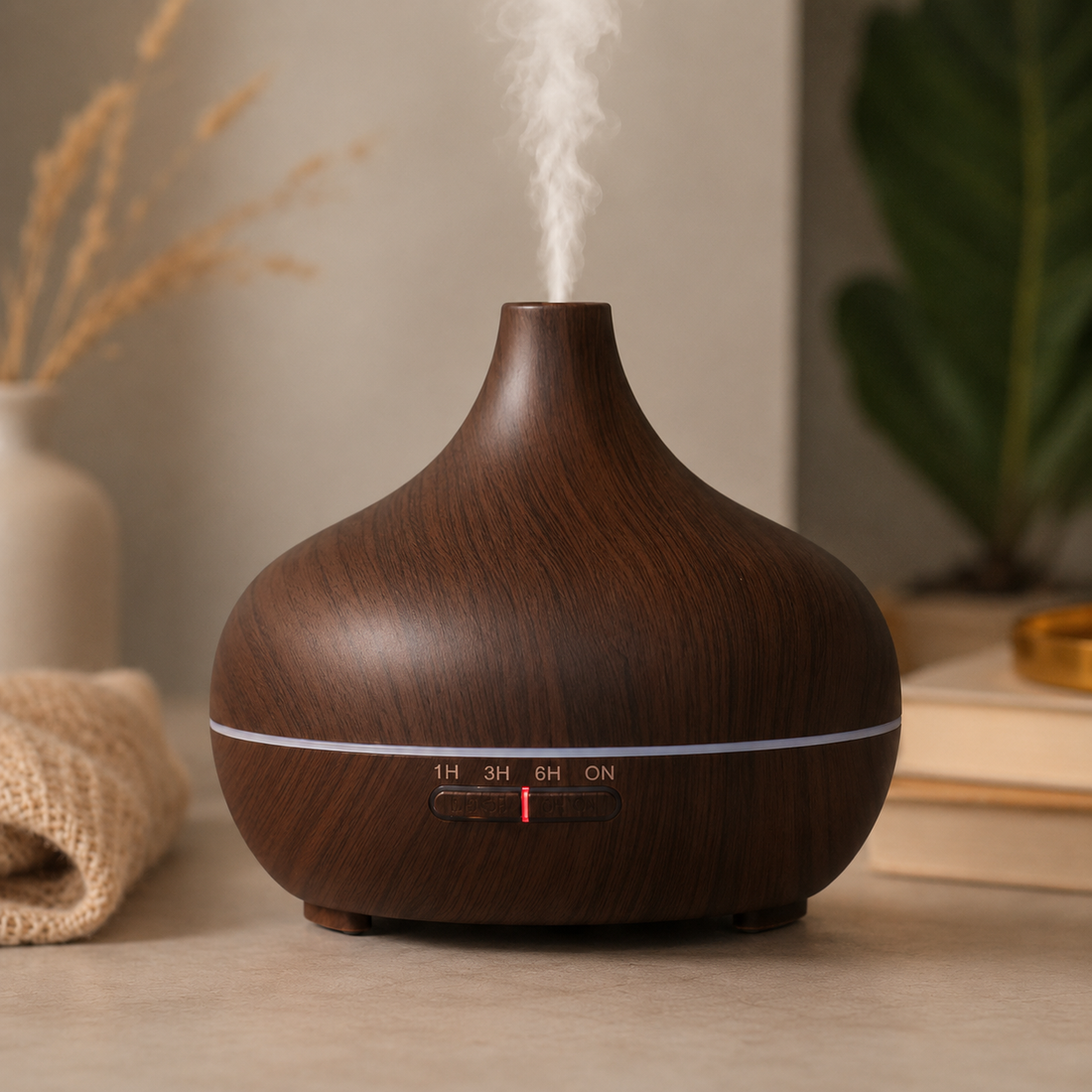 RESTORA Aroma Diffuser Deep Wood Grain