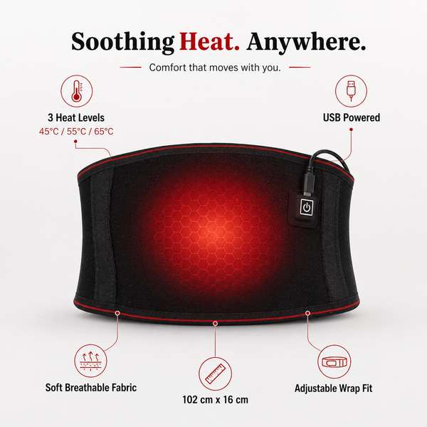 RESTORA Heated Waist Wrap