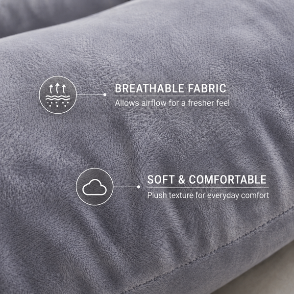 RESTORA Contour Maternity Body Pillow – Full Body Comfort Pillow