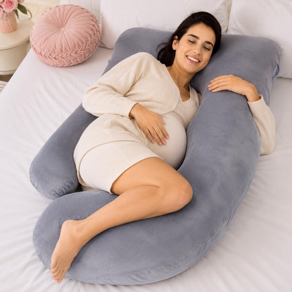 RESTORA Contour Maternity Body Pillow – Full Body Comfort Pillow