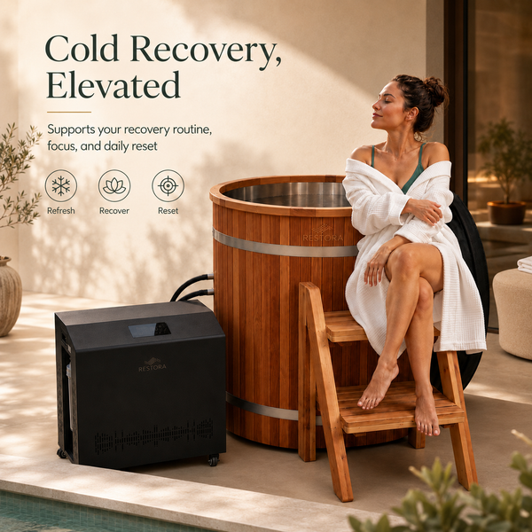 RESTORA Cold Plunge Tub with Chiller