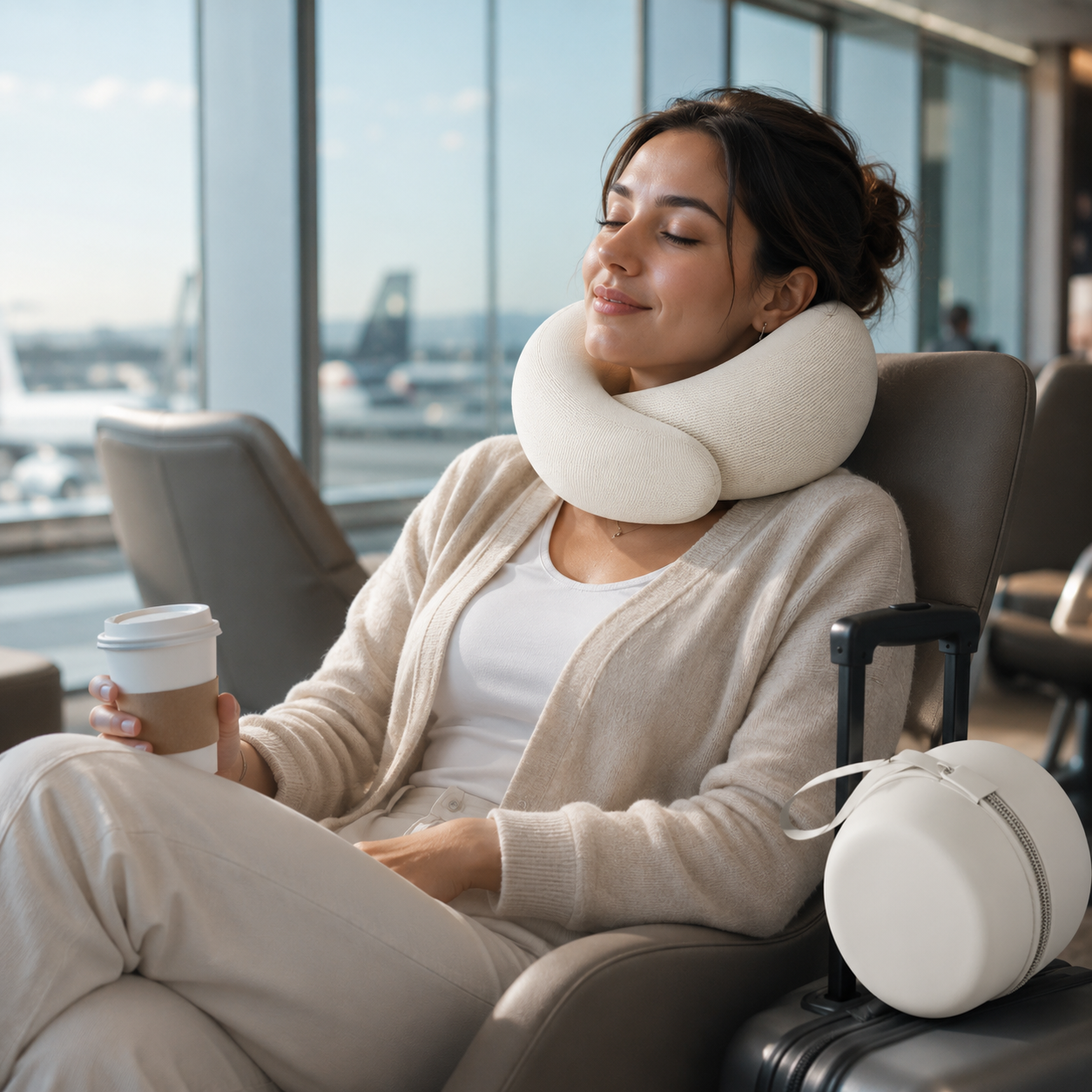 RESTORA Travel Neck Pillow detail image