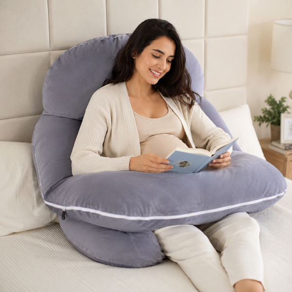 RESTORA Contour Maternity Body Pillow – Full Body Comfort Pillow