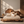 RESTORA Natural Artisan Wood Bed – Wave Cut