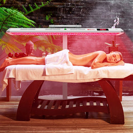 RESTORA Full Body Red Light Therapy Panel with Electric Stand