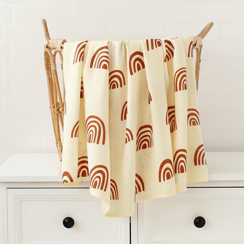 RESTORA Swaddle Blanket Bamboo 2 Layers