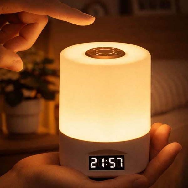 RESTORA WarmGlow Clock Lamp