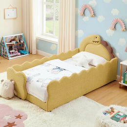 RESTORA Twin Dinosaur Kids Bed