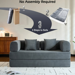 RESTORA Convertible Sleeper Sofa Bed - Corduroy