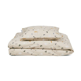 RESTORA Children Bed Linen Set Organic Cotton 2-Pack